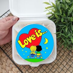 Бенто торт "Love is..."